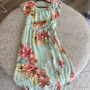 Express floral dress